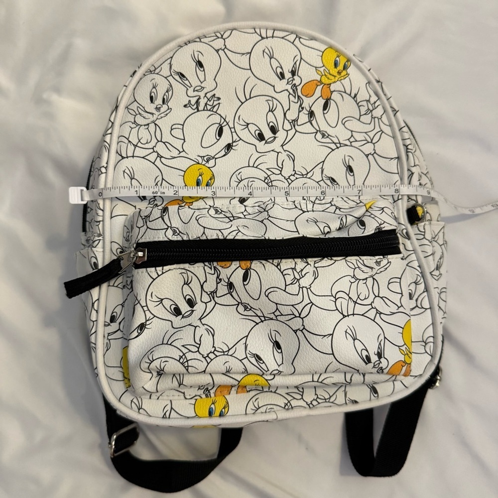 EUC Warner Brothers Looney Tunes Tweety Bird Mini Backpack - Picture 2 of 10